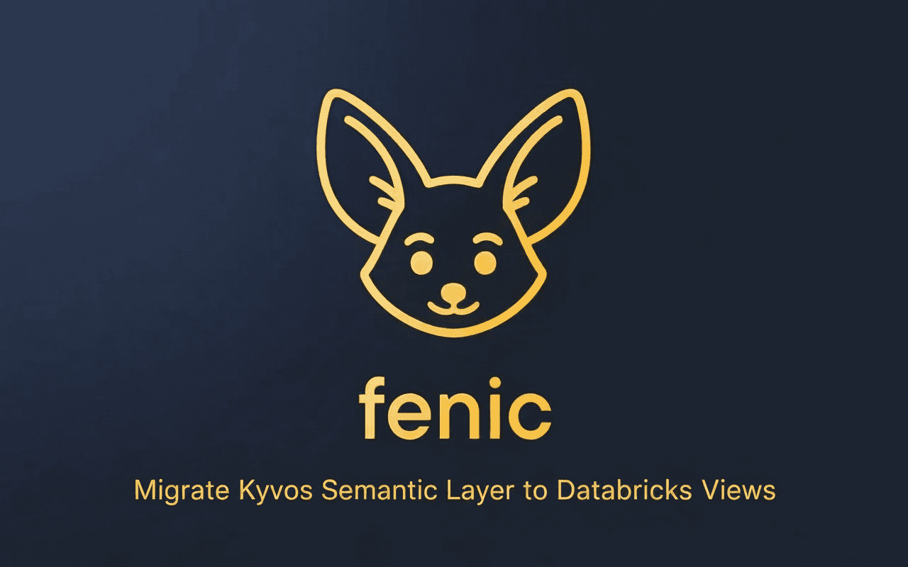 How to Migrate from Kyvos Semantic Layer to Databricks Unity Catalog Metric Views